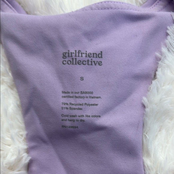 Girlfriend Collective Lavender Sports Bra - Picture 5 of 5
